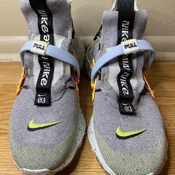 Nike Space Hippie Grey Volt Size 8.5 - Picture 3 of 6